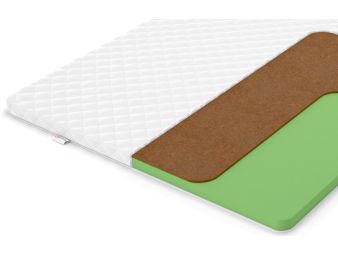 Тонкий матрас Denwir Eco Foam Hard 6, вид с угла