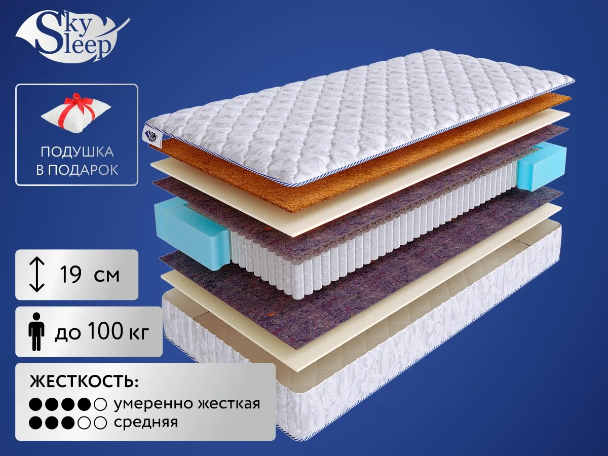 Матрас SkySleep Start Vario S1000