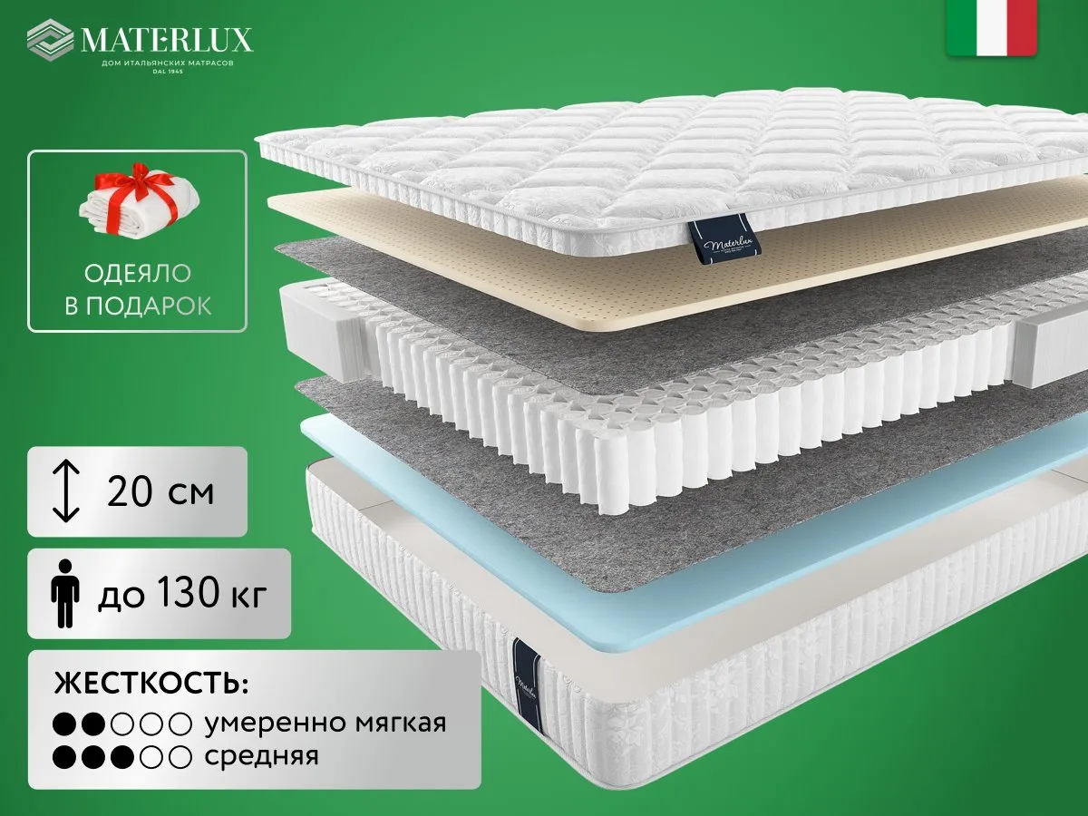 Матрас MaterLux Ecologic Dream Maxi