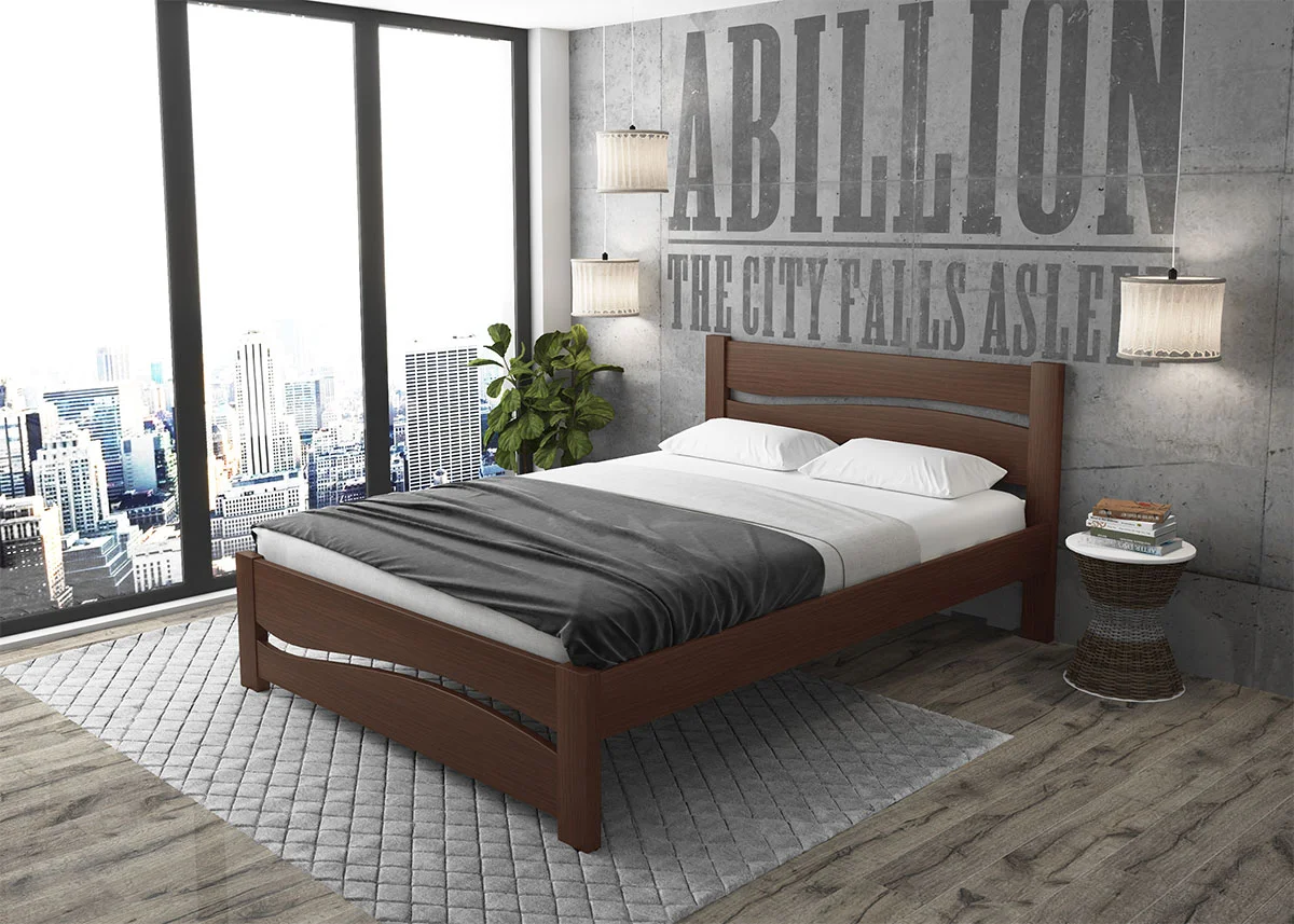 Кровать Alitte Abillion Wood Side Extra Andrea Extra, в интерьере