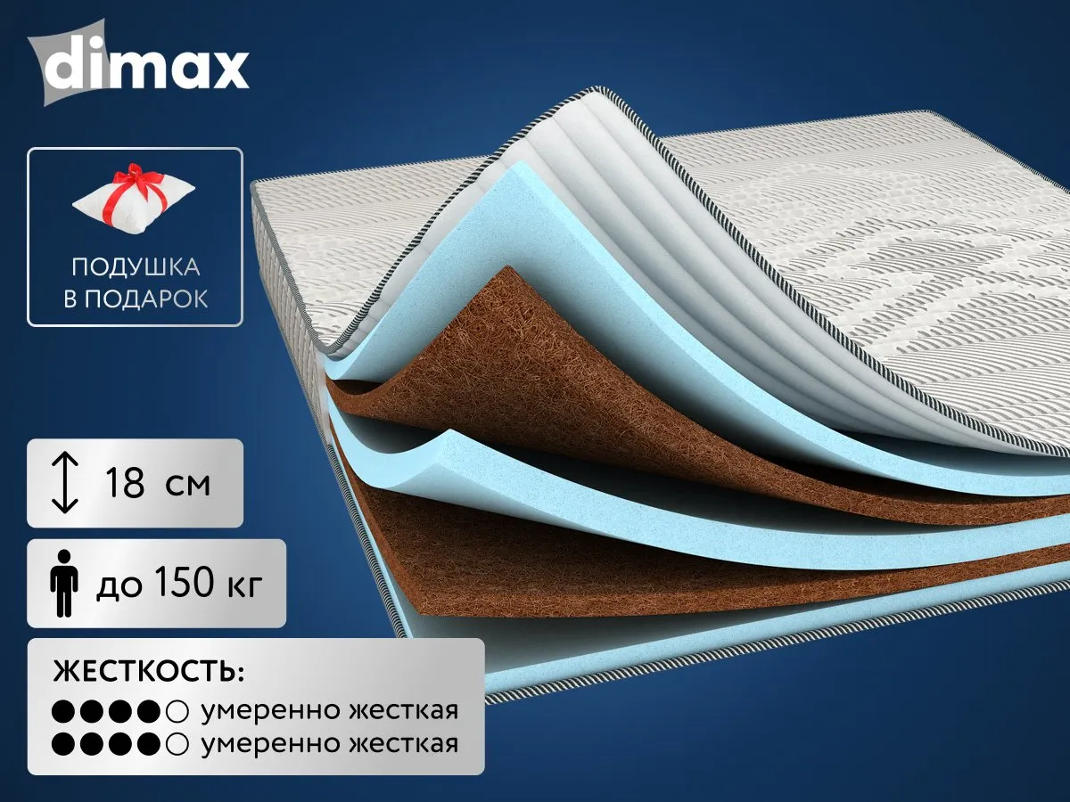 Матрас Dimax Онли Квант 120x200