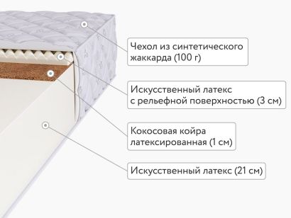 Матрас BeautyRoll Foam 21 Cocos Sens