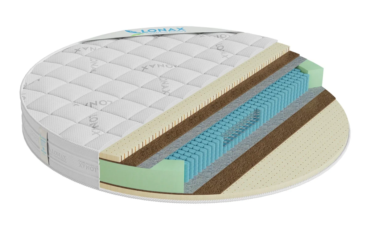 Матрас Lonax Round Medium S1000