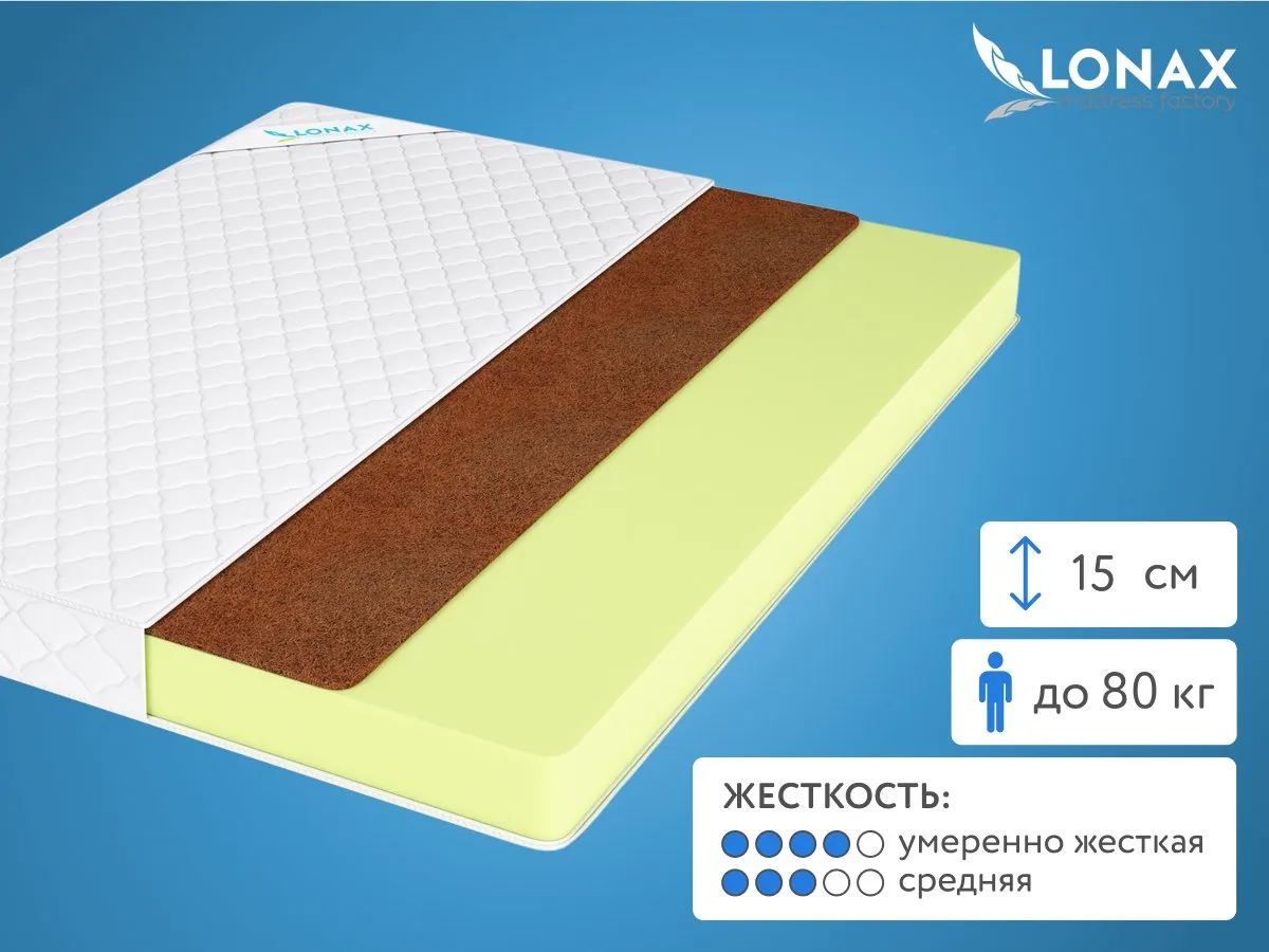 Матрас Lonax Roll Cocos Eco