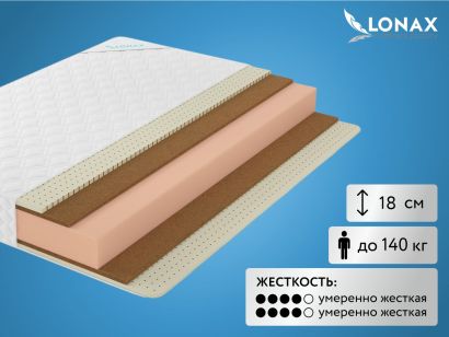 Матрас Lonax Foam Strong Medium Plus