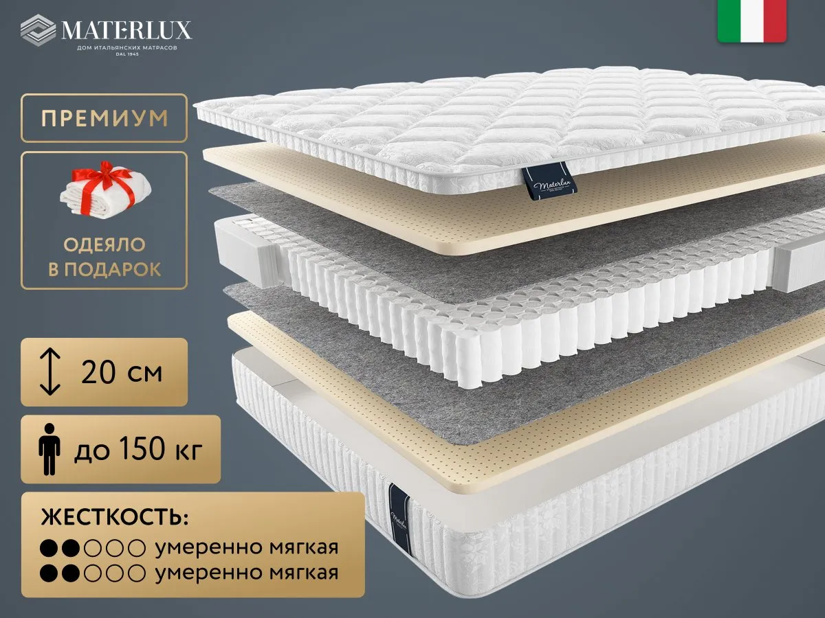 Матрас MaterLux Tivoli 160x200