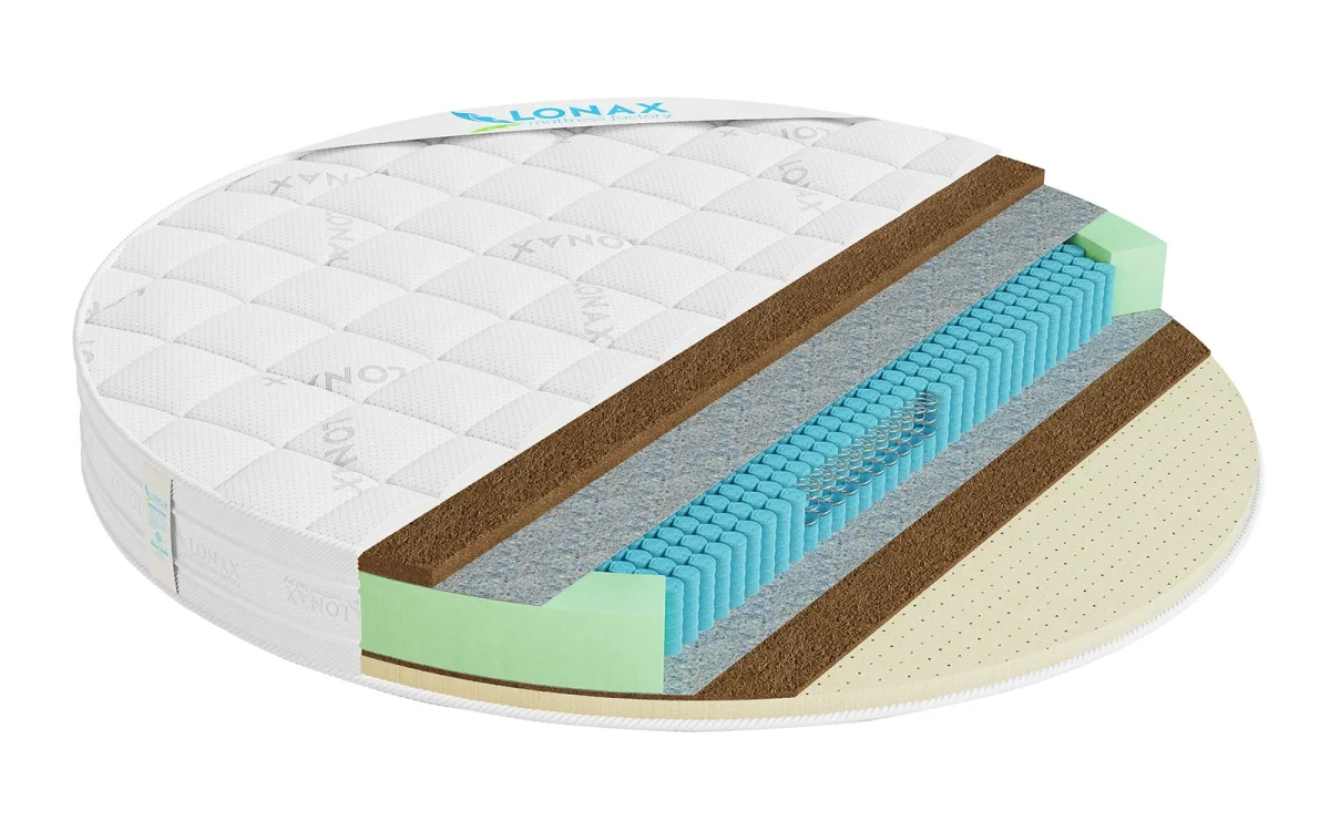 Матрас Lonax Round Cocos-Medium S1000