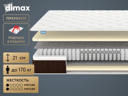 Матрас Dimax Твин Софт 160x200