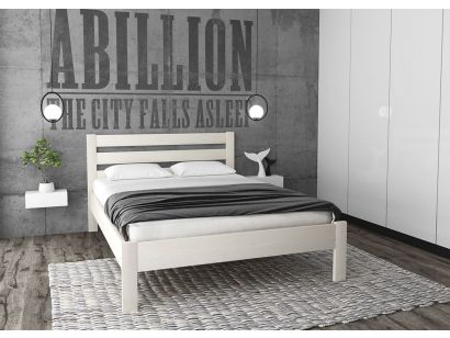 Кровать Alitte Abillion Wood Side Extra Kate Extra, в интерьере