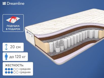 Матрас DreamLine Classic +20 Hard TFK