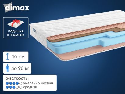 Матрас Dimax Relmas Cocos Roll 16 160x200