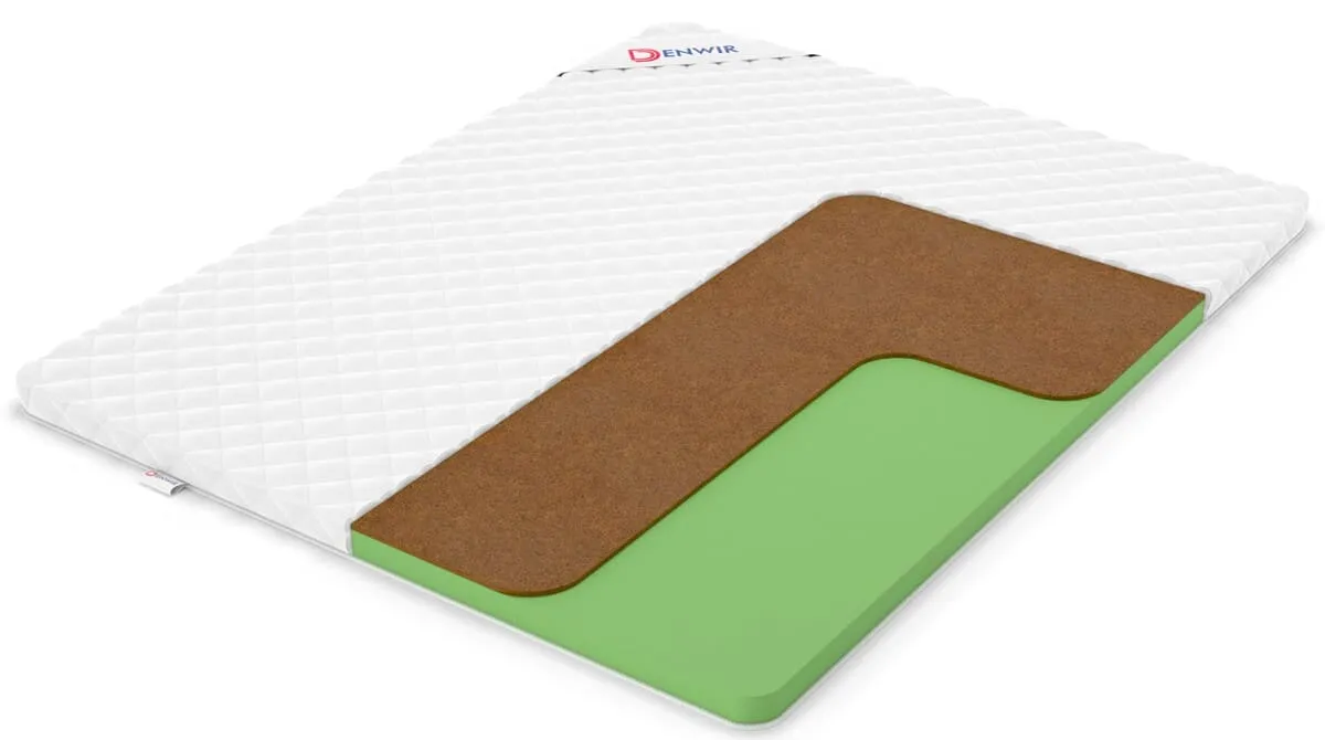 Тонкий матрас Denwir Eco Foam Hard 6