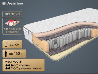 Матрас DreamLine Memory Sleep S2000 120x200