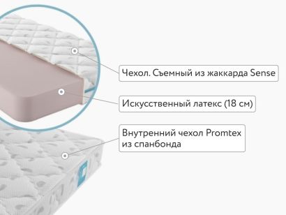 Складной матрас Promtex ErgoRoll 18 160x200