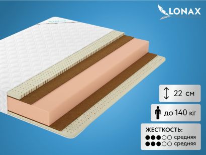 Матрас Lonax Foam Medium Plus