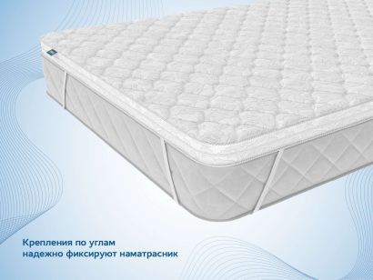 Наматрасник Dimax Искусственный латекс 3 см + Кокос 3 см 120x200 - фото 11