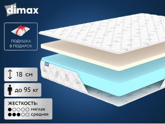 Матрас Dimax Оптима Ролл Софт 4 90x200