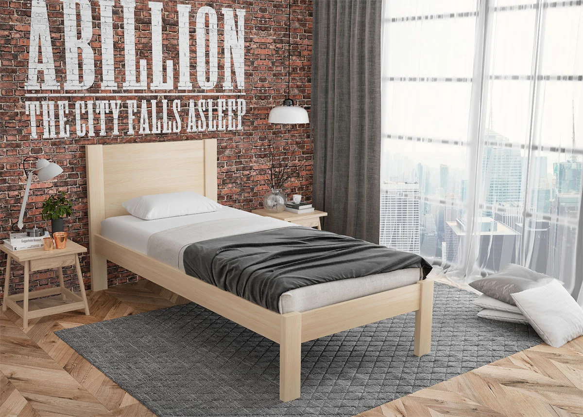 Кровать Alitte Abillion Wood Side Likira Extra 140x190 - фото 2